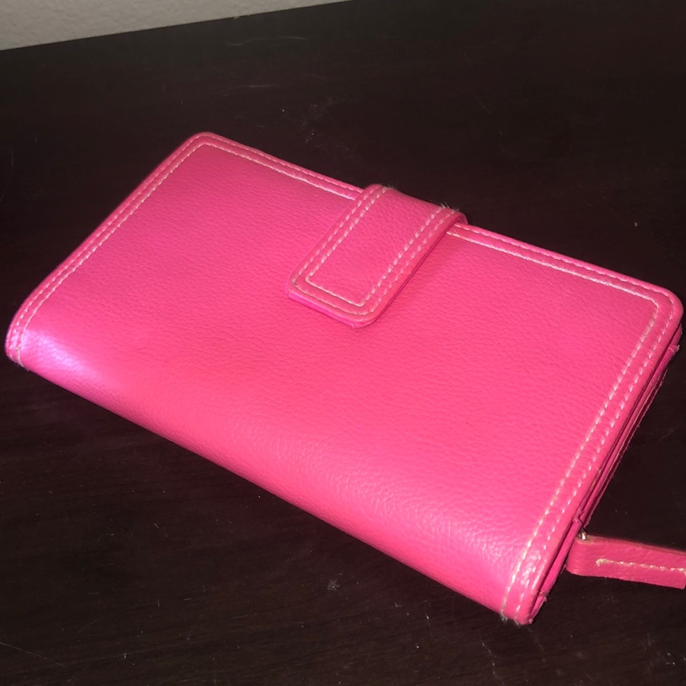 Pink wallet